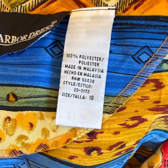 Sag Harbor Multicolor Floral Midi Dress - Picture 3 of 9